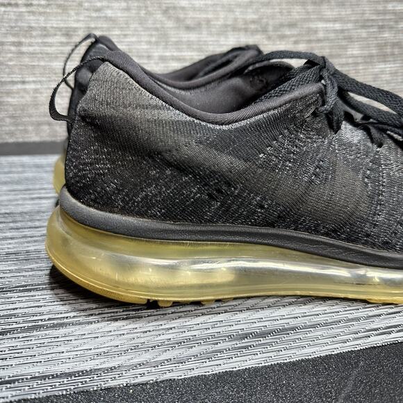 Nike Flyknit Air Max Black Running Shoes Sneakers Lightweight Reflective Men\'s 8 main image 15